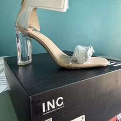 Clear High Heels 
