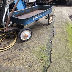 1976 Radio Flyer Wagon Blue