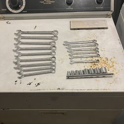 Husky Combination wrench Set- Chrome vanadium- Like New