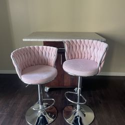 Velvet Bar Stools 