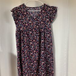 Medium Maroon Floral Top