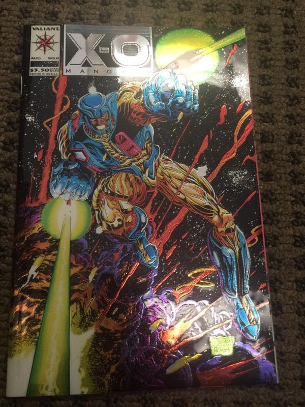 X-O manowar August no. 0