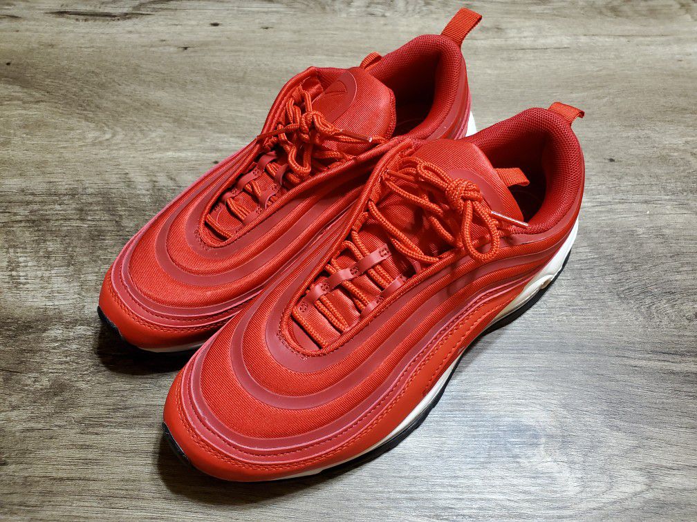 Almost New Nike Air Max 97 Ultra 17 Gym Red (Size 10)