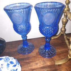 Vintage Avon Fostoria Set Of Two