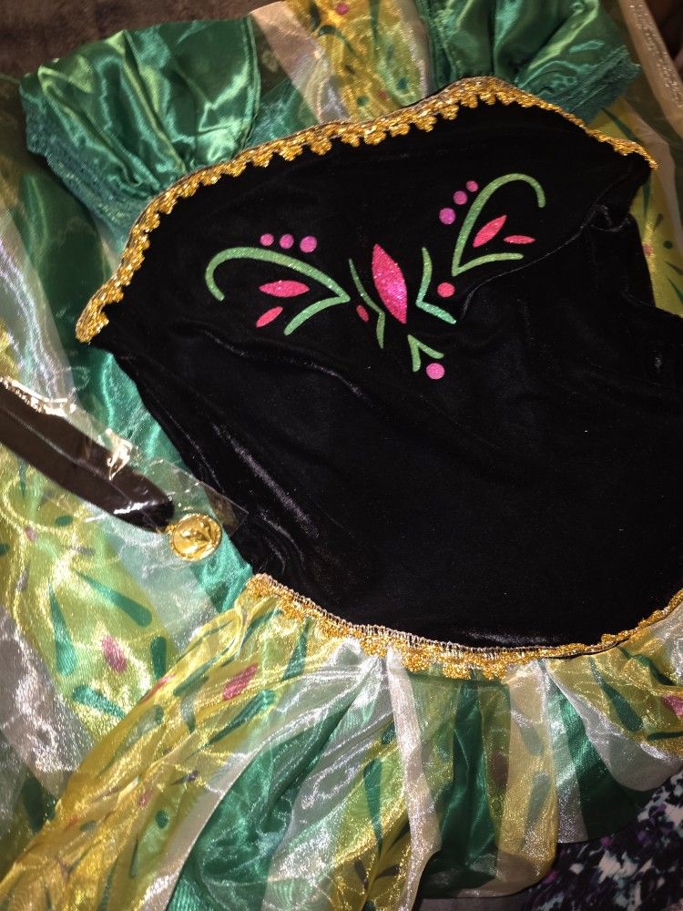 Disbey Princess Anna Dress for Women Size 2-4