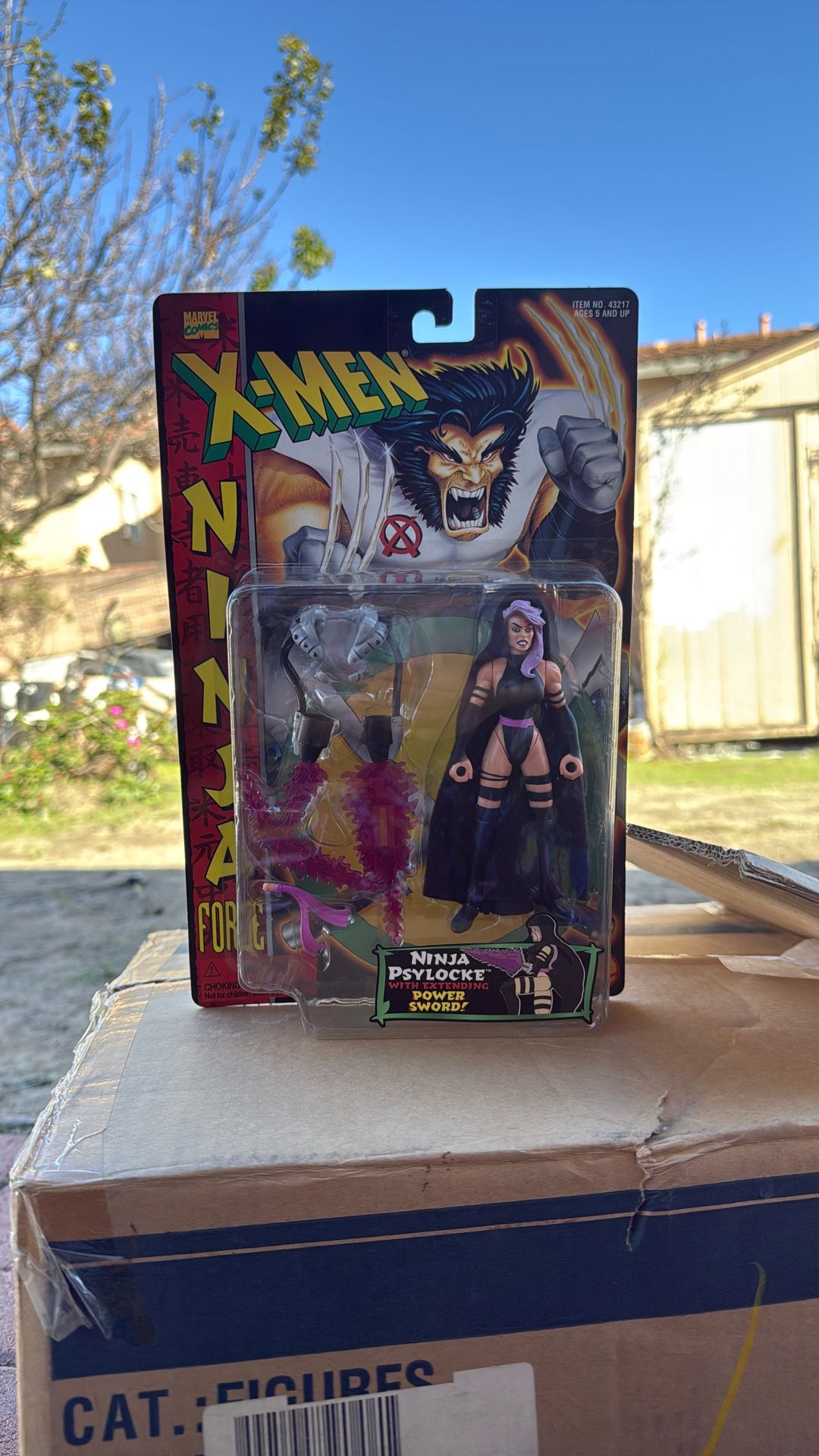 Toy Biz Marvel X-Men Ninja Force NINJA PSYLOCKE 6" in Figure 1996