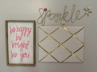 Pink Girls Room Decor