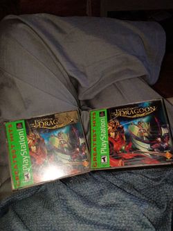 The legend of Dragoon ps1 x2