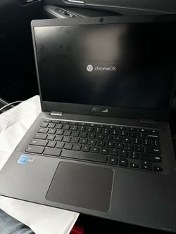 Black Asus Chromebook