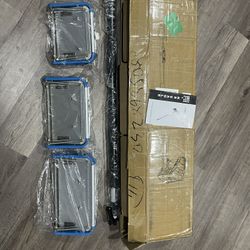 Flat  Box 3 Set 8”/10”/12” Handle 42”-64”