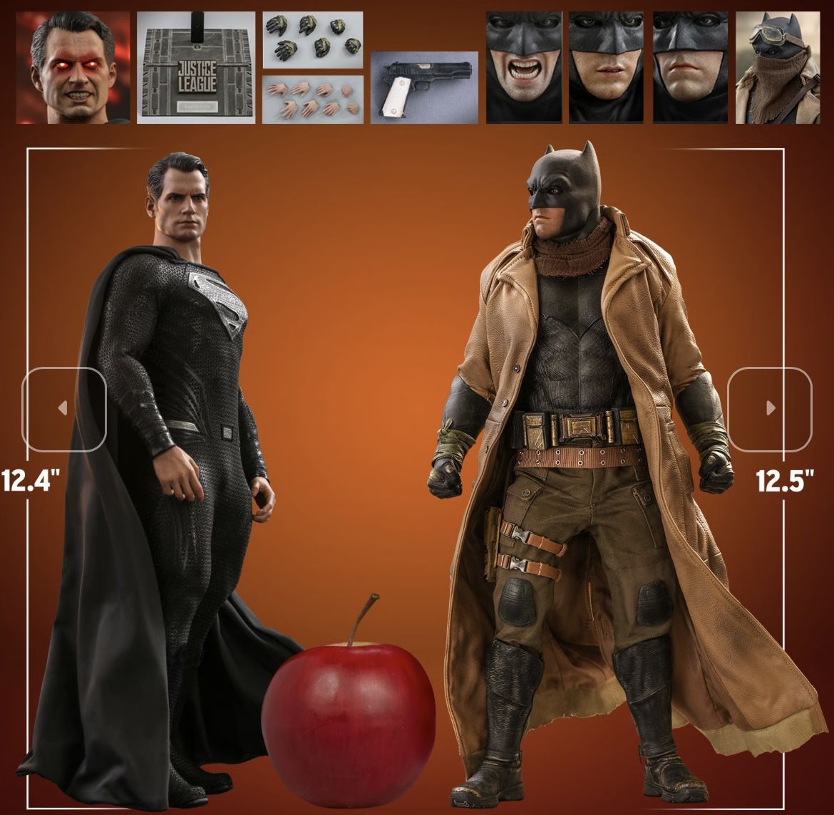 Hot Toys KNIGHTMARE BATMAN AND SUPERMAN