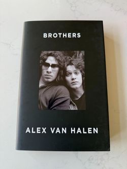 Alex Van Halen Signed/Autographed - Brothers - UK First Edition Book FAST SHIP