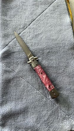 Pink Pocket knife god father collection