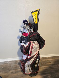 🌟Complete 14-Piece Golf Set w/ Rare Seiko S-YARD Irons & TaylorMade Driver