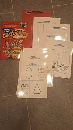 Full Set Of 50 Wipe Clean Practice Cards - Blitz Ultimate Cartooning Book