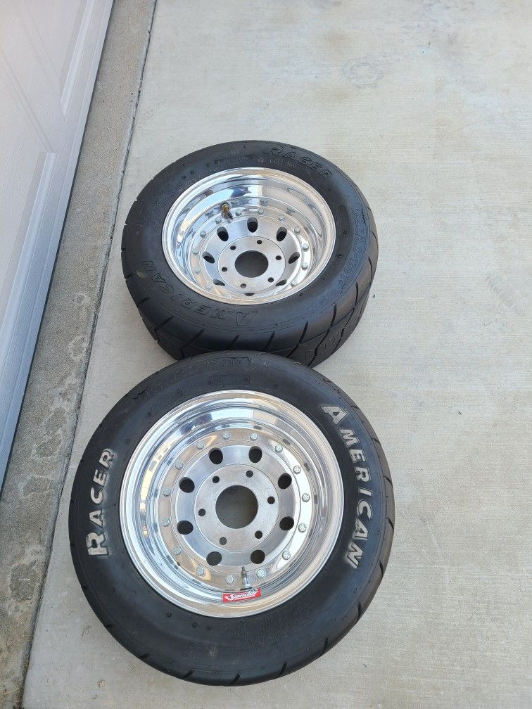 Sander engineering Racing rims & tires 22.5/8.0/13