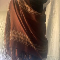 Pashmina Shawl Brown 