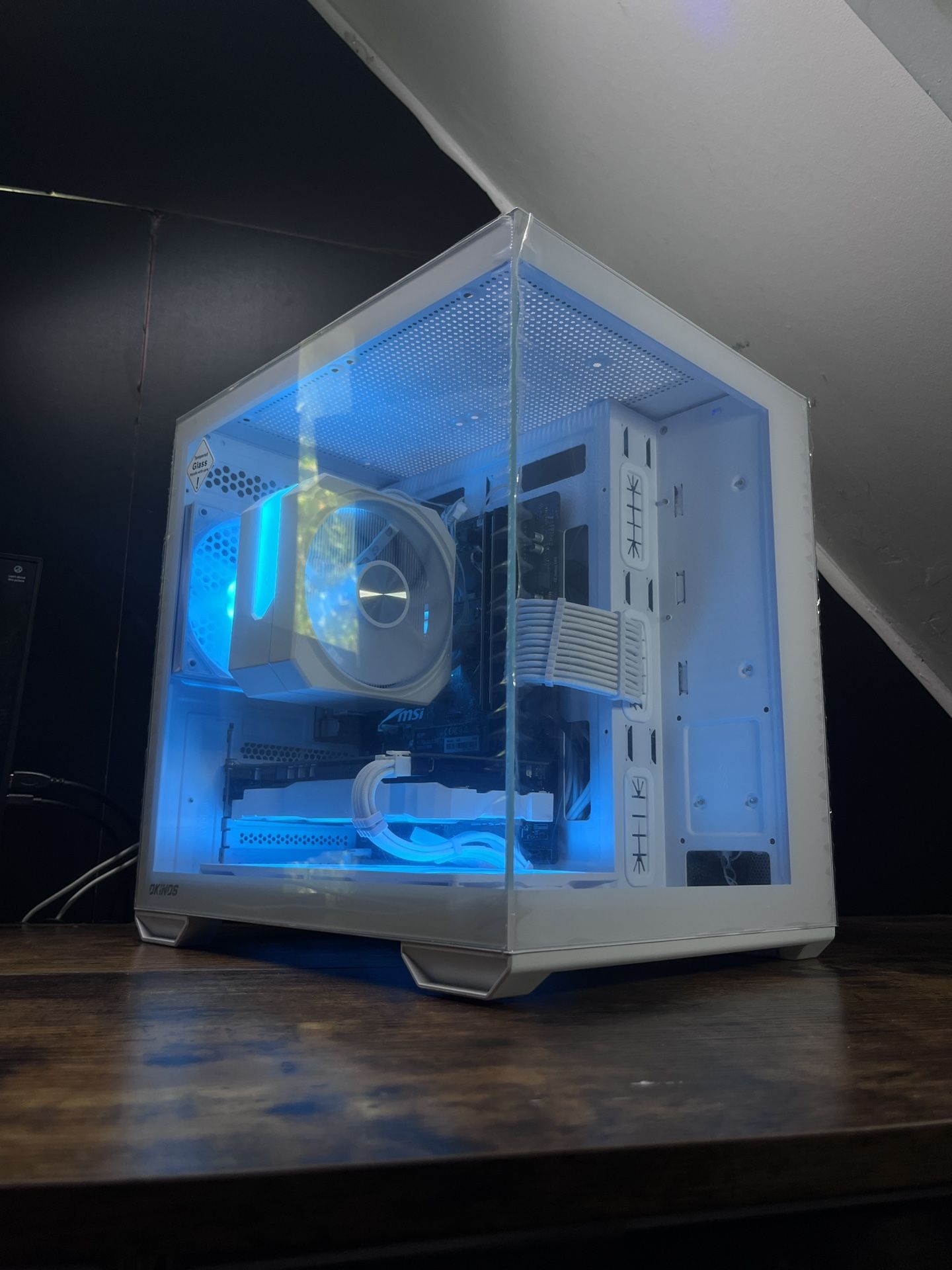 Gaming PC - Ryzen 7 - 1660 Super - White - 1256gb SSD - RGB - Budget