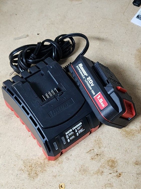 Bauer 20v 1.5AH Battery & Charger