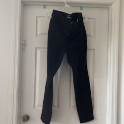 Tummy Less Black Jeans