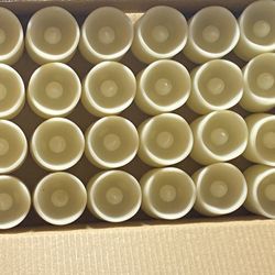 SHYMERY Flameless Votive Candles,Flameless Flickering Electric Fake Candle,24 Pack 200+Hour Battery Operated LED Tea Lights in Warm White for Wedding,