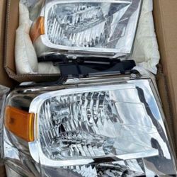 07-14 Ford Expedition Headlights Luces Calaveras Micas Faros Focos Faroles Headlamps