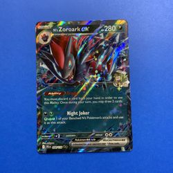 N's Zoroark ex 159 Double Rare Journey Together 098 