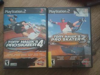 Tony hawks pro skater 3 and 4