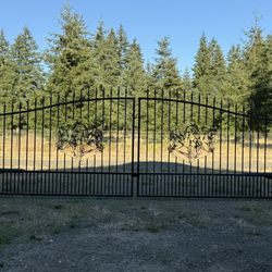 NEW 14’ & 20’ Iron Gates For Driveway/Property/Security