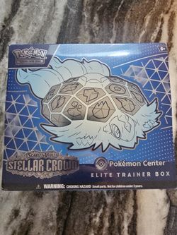 Stellar Crown Pokemon Center Elite Trainer Box