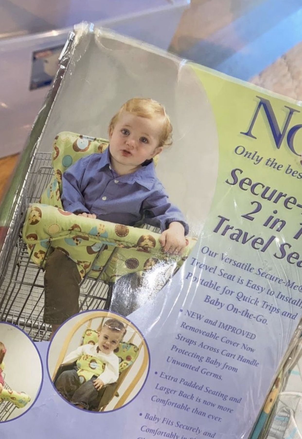 Nojo Secure-Me 2 in 1 Travel Seat