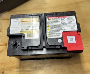 New (contact info removed)1 ACDelco Battery Fits Most Cars