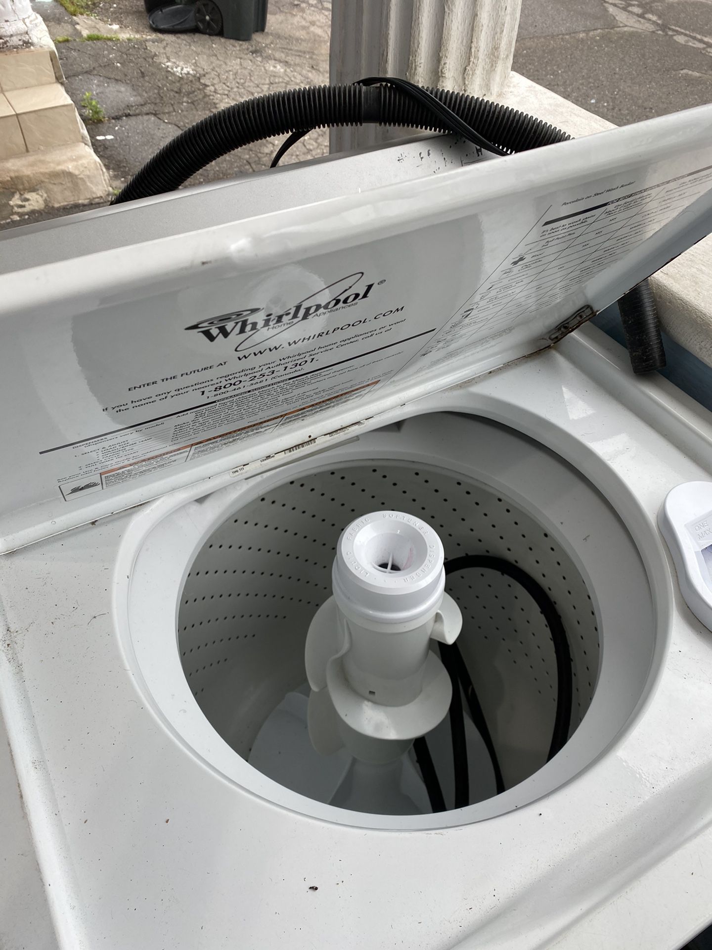 washing machine whirlpool