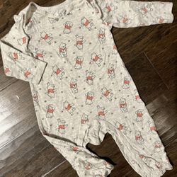 Disney Baby Winnie The Pooh Onesie Size 12 Months 