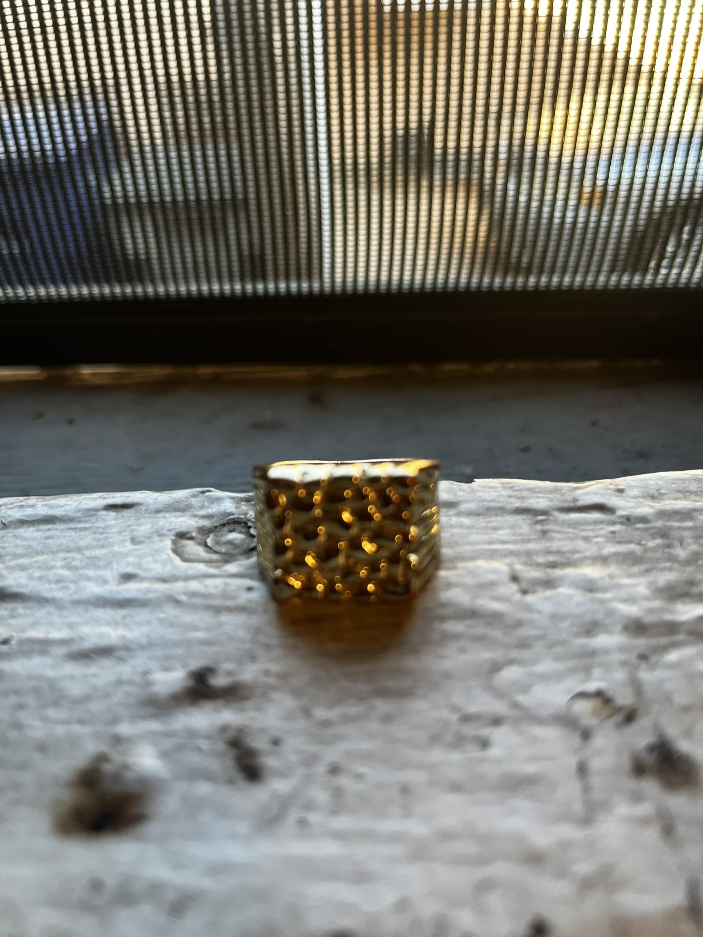 Selling This Nugget Because It Don’t Fit My Finger