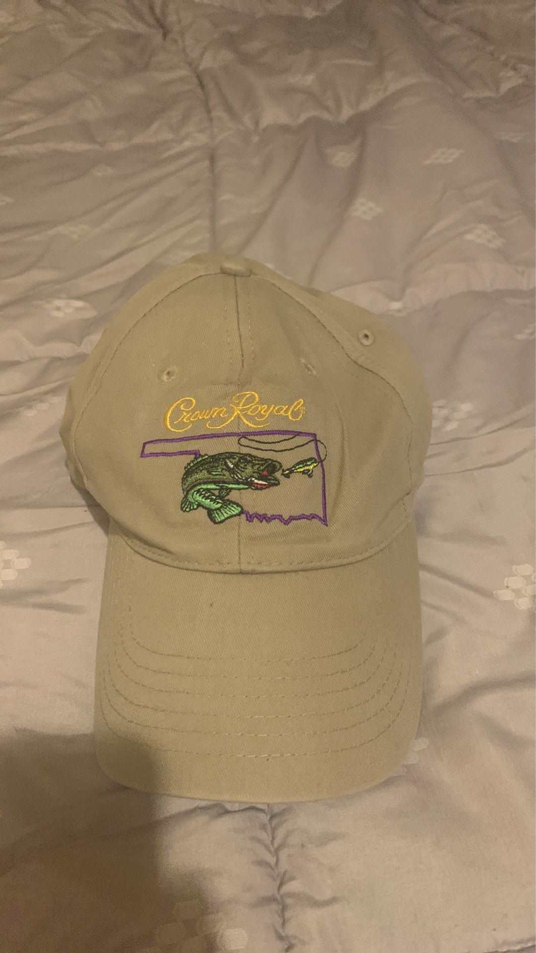 Vintage Crown Royal fishing hat