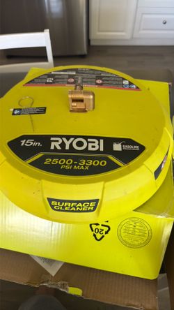 Ryobi surface cleaner for gas pressure washer