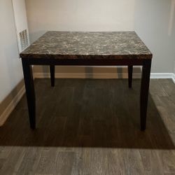 Brown Marble Table 