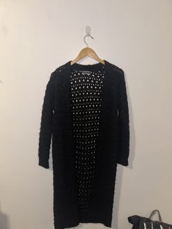 Anthropologie Long Knit Cardigan Sweater 
