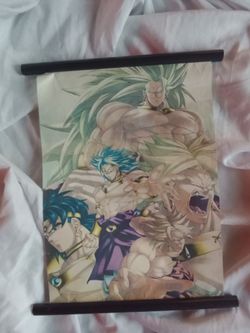 Dragonball Z Broly Wall Scroll 