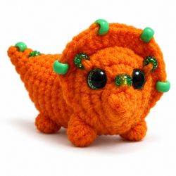 Handmade Crochet Dinosaur Amigurumi Plush