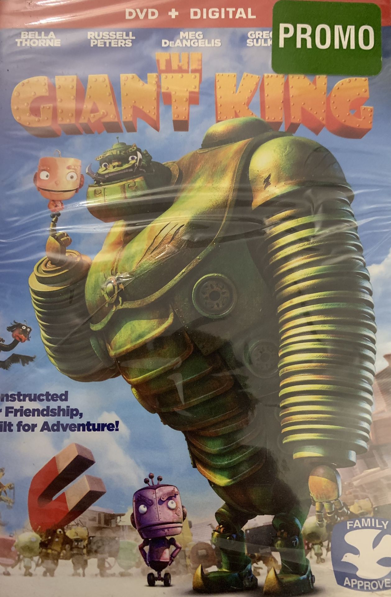 The GIANT KING (DVD + Digital-2012) NEW! Bella Thorne!
