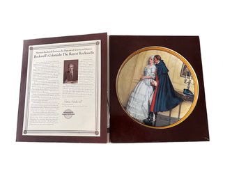 Vintage Collectors Plate + Certificate of Authenticity