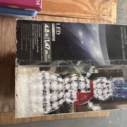 LED Snowman Yard Decor