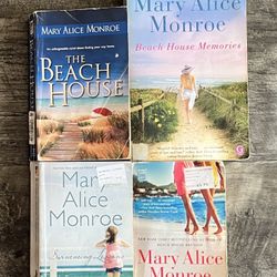 BEACH HOUSE BOOKS by Mary Alice Monroe (Lot of 4)