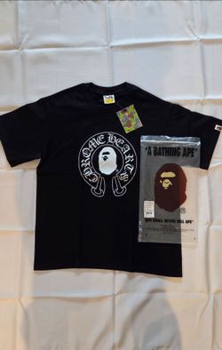 BAPE x Chromehearts- Black- L