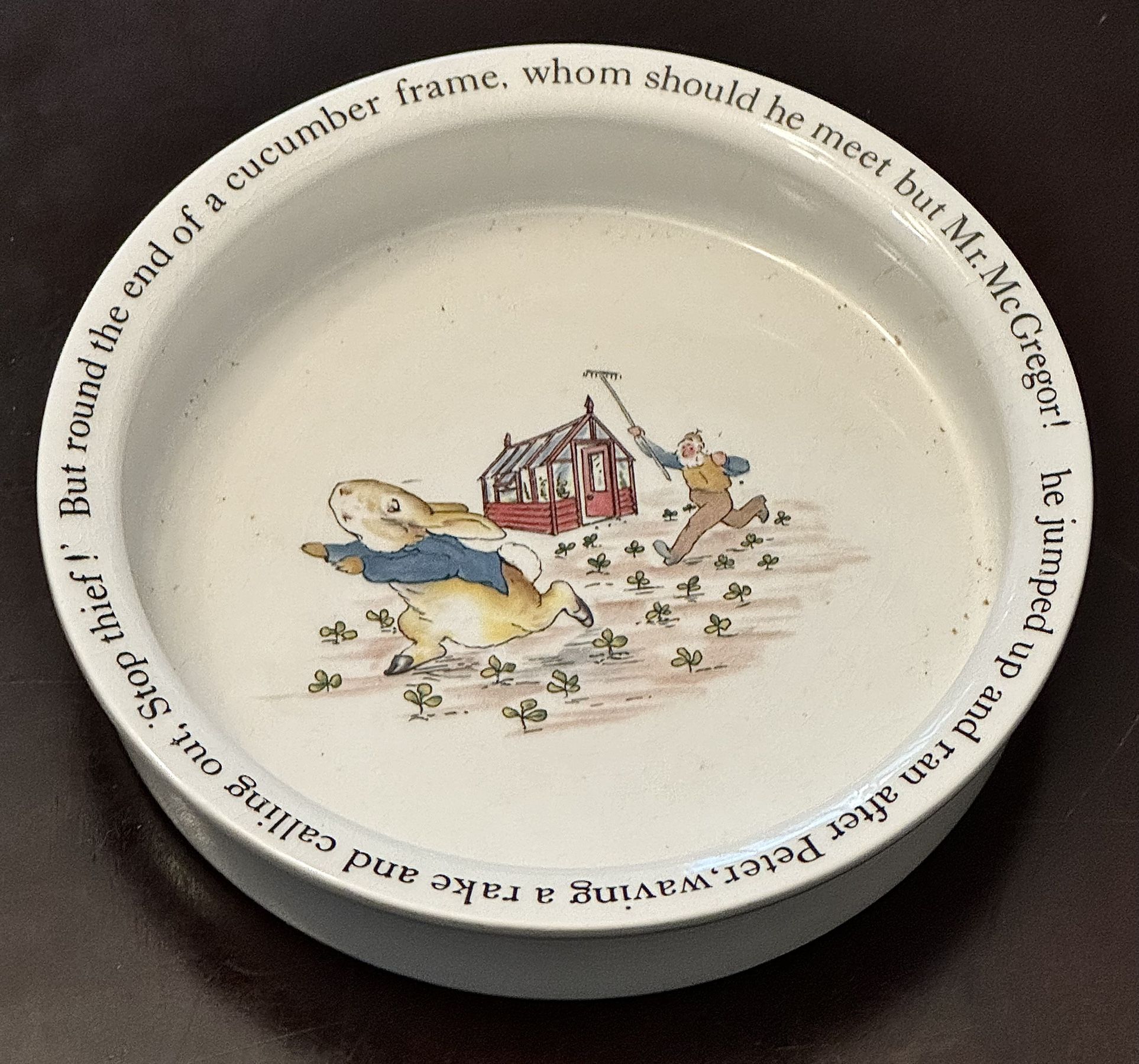 🐰Vintage Peter Rabbit 7” Bowl, Wedgwood Etruria & Barlaston, England (new)