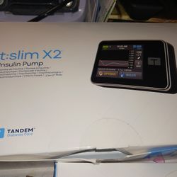 New Set t:slim X2 Pump Comes Box Of 3ml Cartridges 40 Set Firm