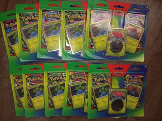 Pokemon 2pack Blister packs (Oddish, Gloom, Vileplume )