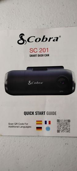 COBRA SC201 Dash Cam